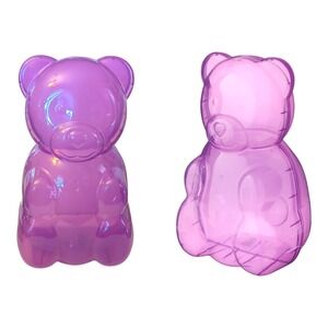 Way to Celebrate Gummy Bear Container Purple Plastic 16" Valentine's Day 2026